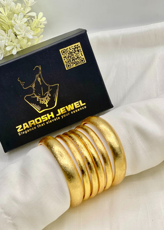 Aakifa Bangle Set by Zarosh Jewel