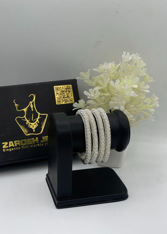Aira Kids Bangle Set by Zarosh Jewel