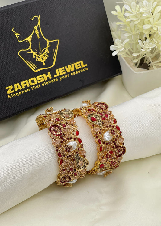 Bangles - 2041 Openable by Zarosh Jewel