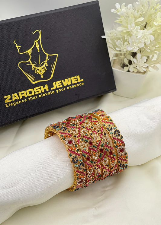 Bangles - 2054 Openable by Zarosh Jewel
