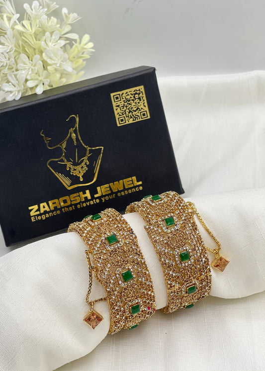 Bangles - 2062 Openable by Zarosh Jewel