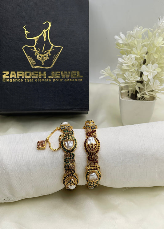 Bangles - 2065 Openable by Zarosh Jewel
