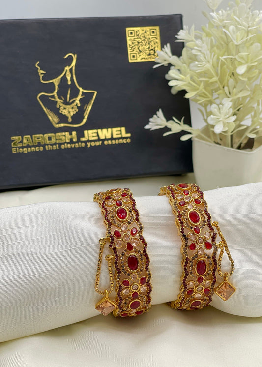 Bangles - 2075 Openable by Zarosh Jewel