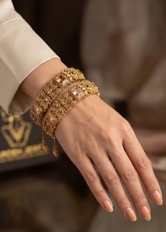 Falisha Adjustable Bangle by Zarosh Jewel