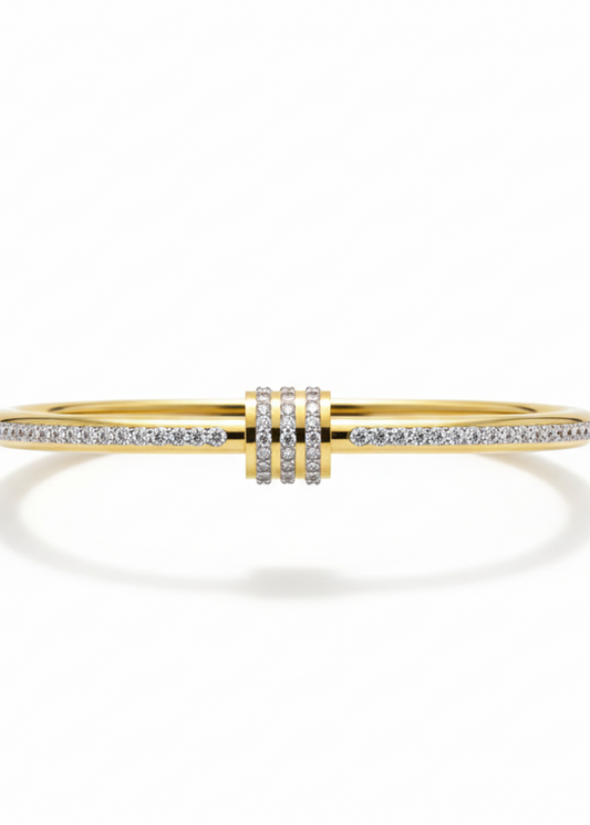 Girah Cuff Bracelet by Zarosh Jewel
