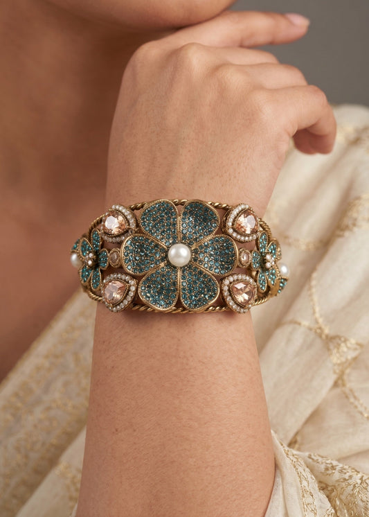 Gulnaar Bangle by Zarosh Jewel