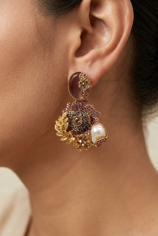 Hajira Traditional Earring by Zarosh Jewel