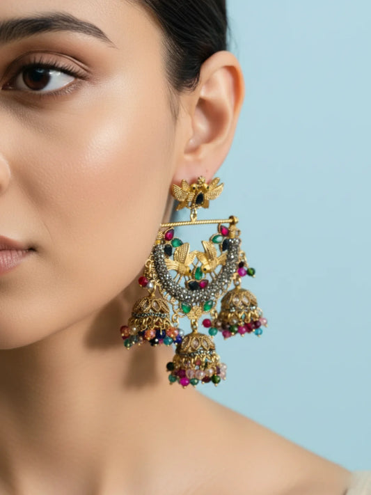 Jhumka Bridal Earrings | ZAROSH JEWEL