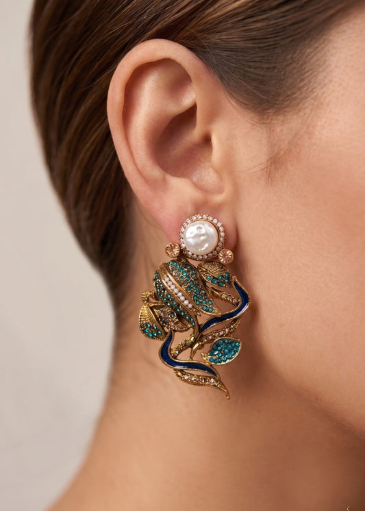 Malala Stunning Earring by Zarosh Jewel
