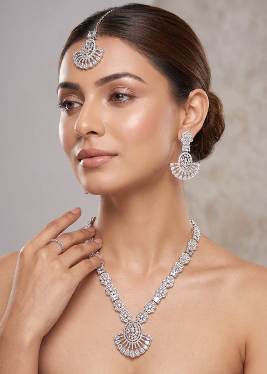 Maria Malla Set by Zarosh Jewel