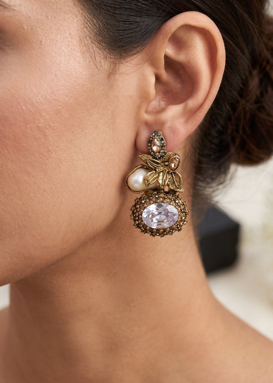 Marjan Heritage Earring by Zarosh Jewel
