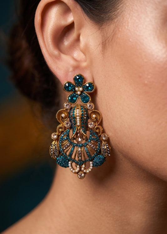 Munira Elegent Earring by Zarosh Jewel