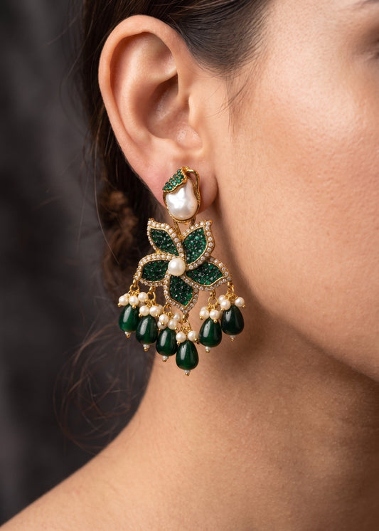 Rasha Earrings by Zarosh Jewel
