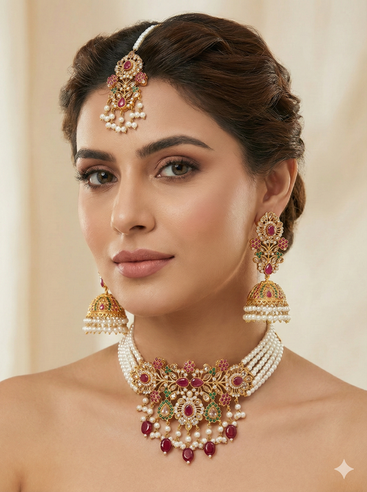 Resham Choker Set