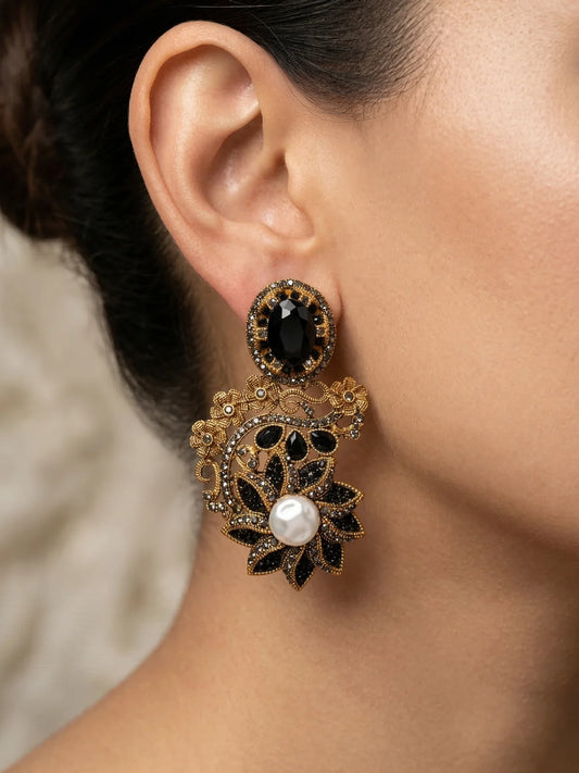 Sameeha Heritage Earrings | ZAROSH JEWEL