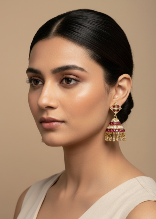 Sana Jhumkas by Zarosh Jewel