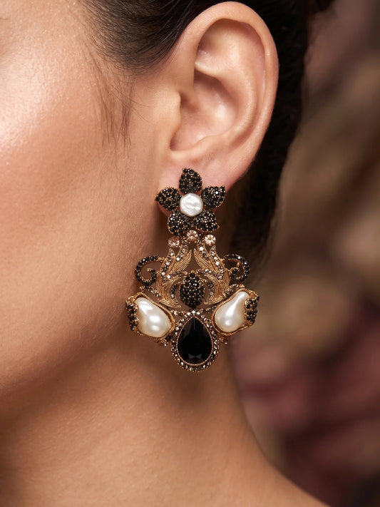 Shehzadi Rose Chandbali | ZAROSH JEWEL