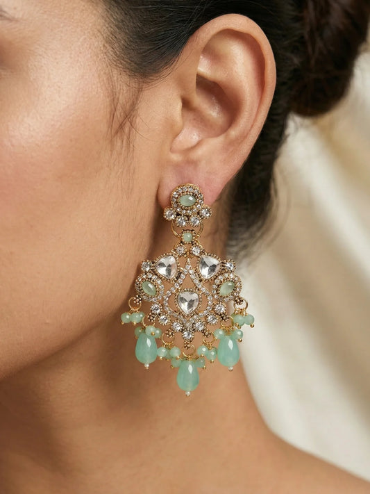 Soraya Chandbali Earrings | ZAROSH JEWEL