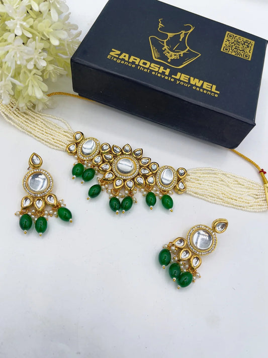 The Circular Kundan Choker Set | ZAROSH JEWEL