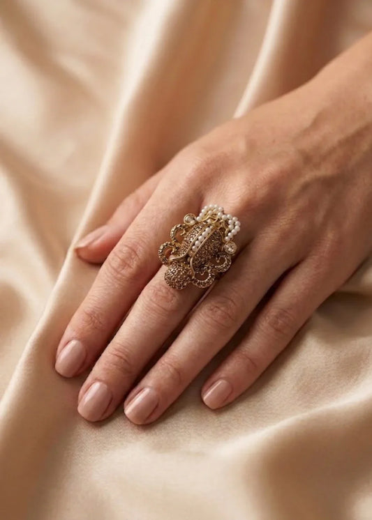 The Lubna Ring by Zarosh Jewel