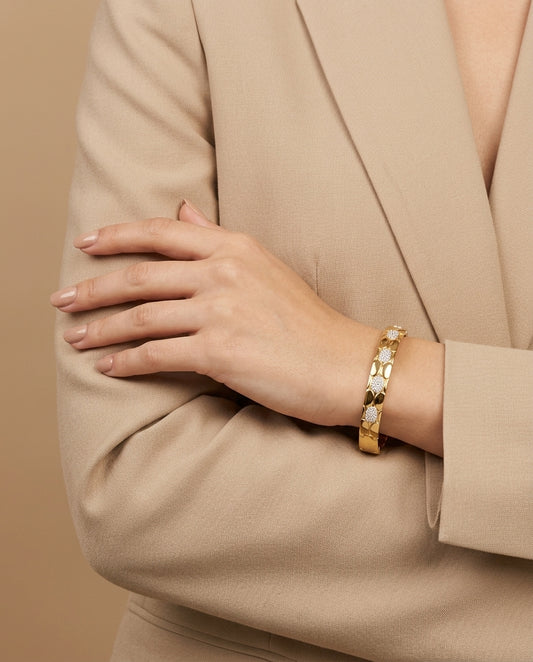 Tooba Openable Bracelet by Zarosh Jewel