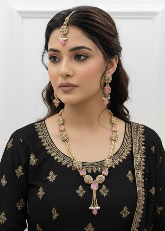 Velora Majesty Necklace Set by Zarosh Jewel