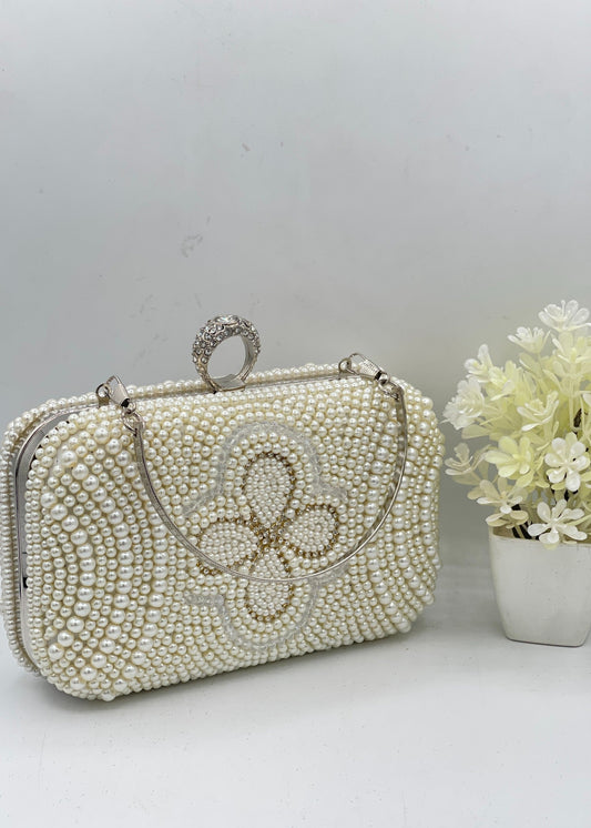 Zaina Luxury Clutch by Zarosh Jewel