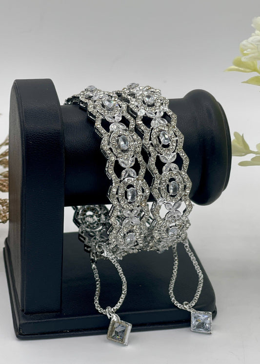 Zunaira Luxe Bangles Openable by Zarosh Jewel
