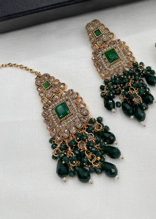 Isabella Earrings Tikka | ZAROSH JEWEL