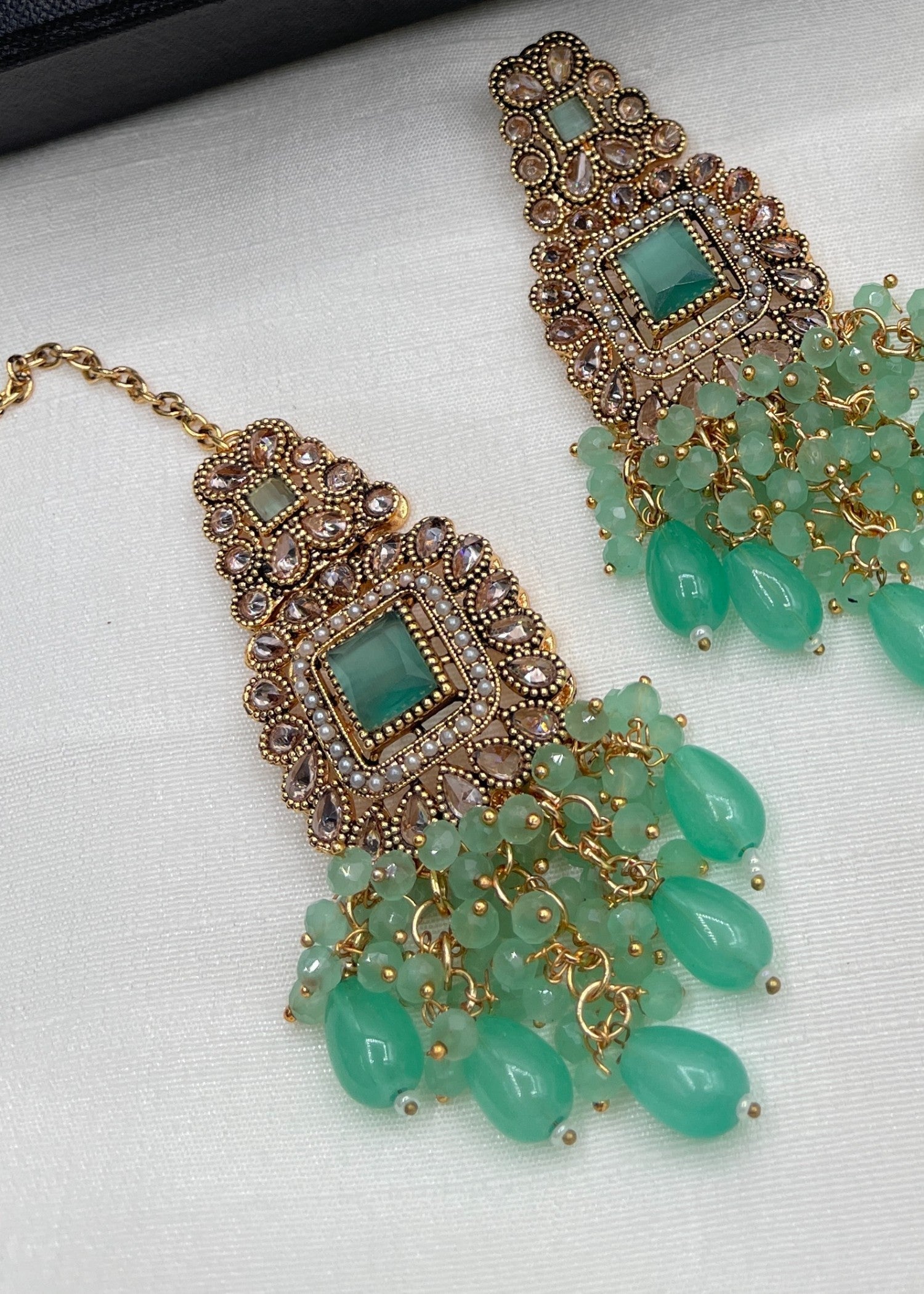 Isabella Earrings Tikka | ZAROSH JEWEL