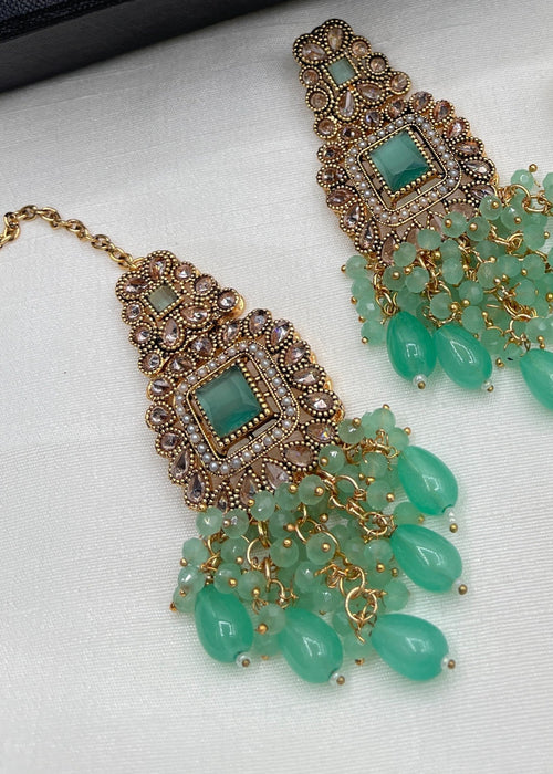 Isabella Earrings Tikka | ZAROSH JEWEL