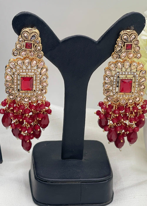 Isabella Earrings Tikka | ZAROSH JEWEL