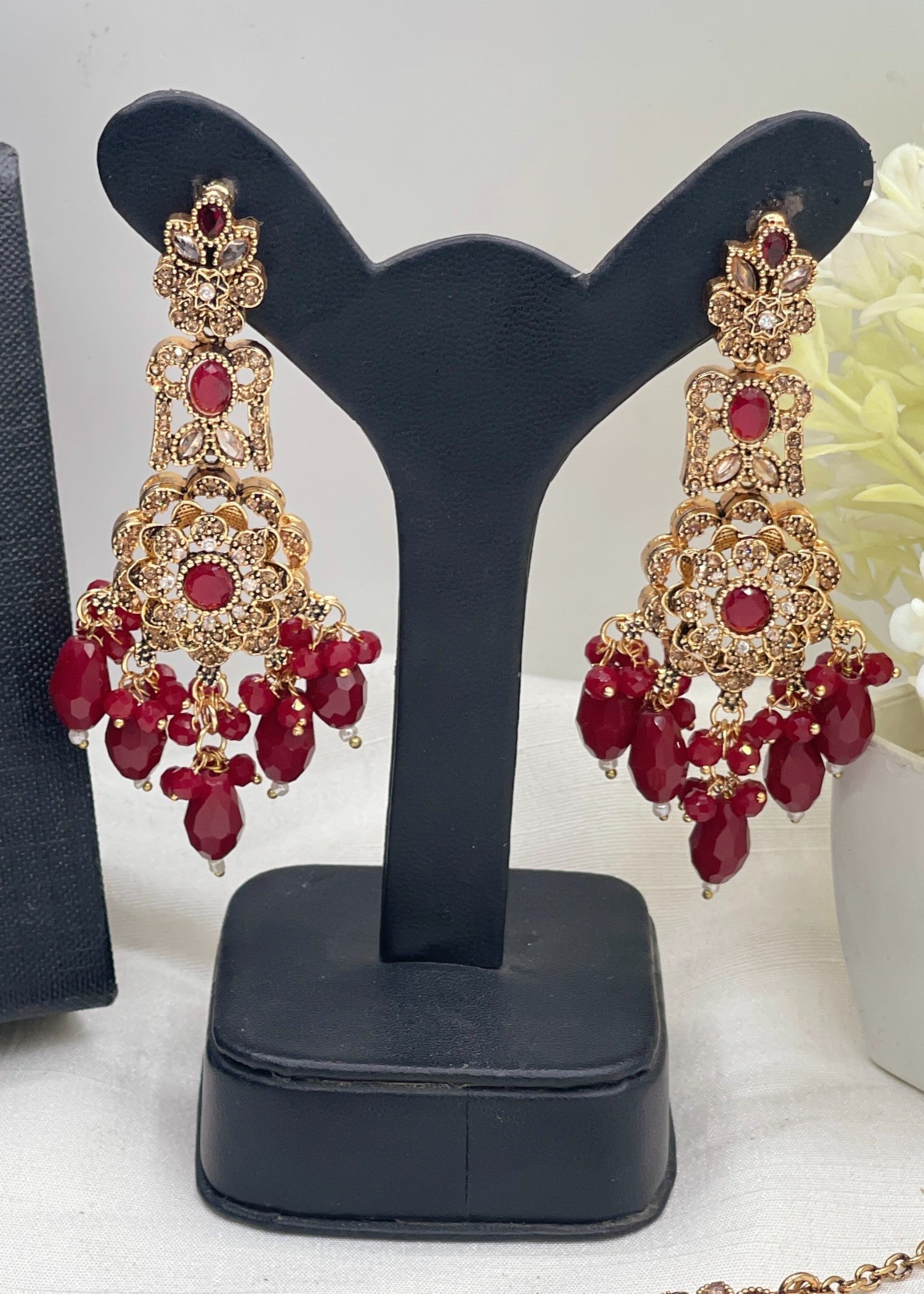 Sophia Earrings Tikka | ZAROSH JEWEL