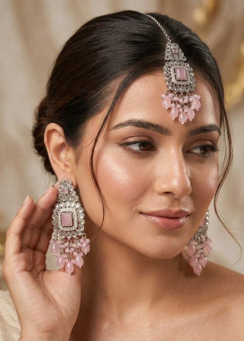 Isabella Earrings Tikka | ZAROSH JEWEL