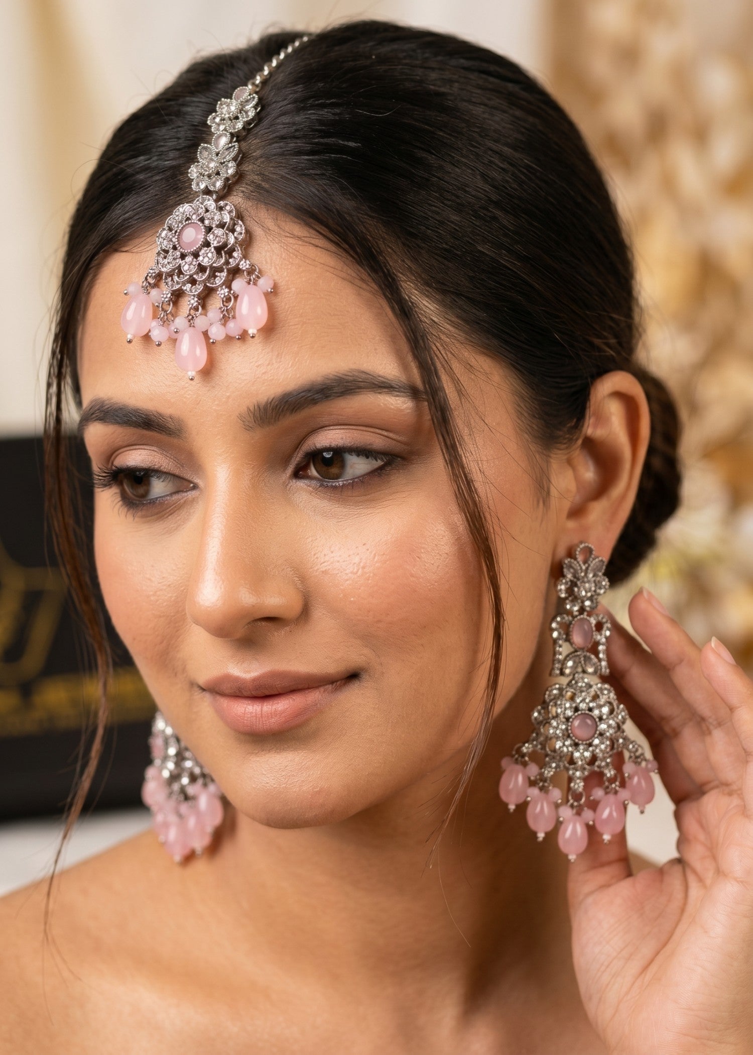 Sophia Earrings Tikka | ZAROSH JEWEL