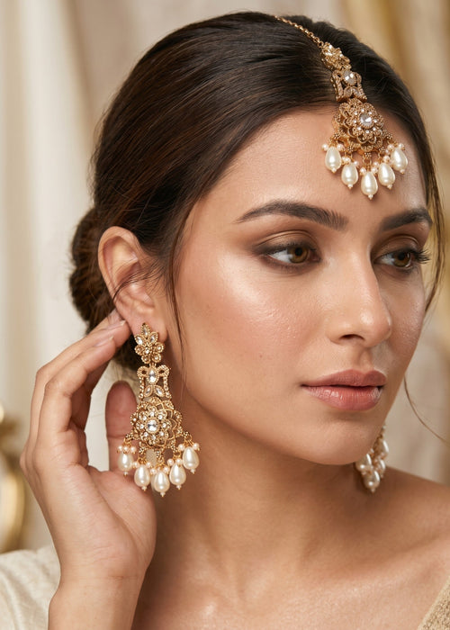 Sophia Earrings Tikka | ZAROSH JEWEL