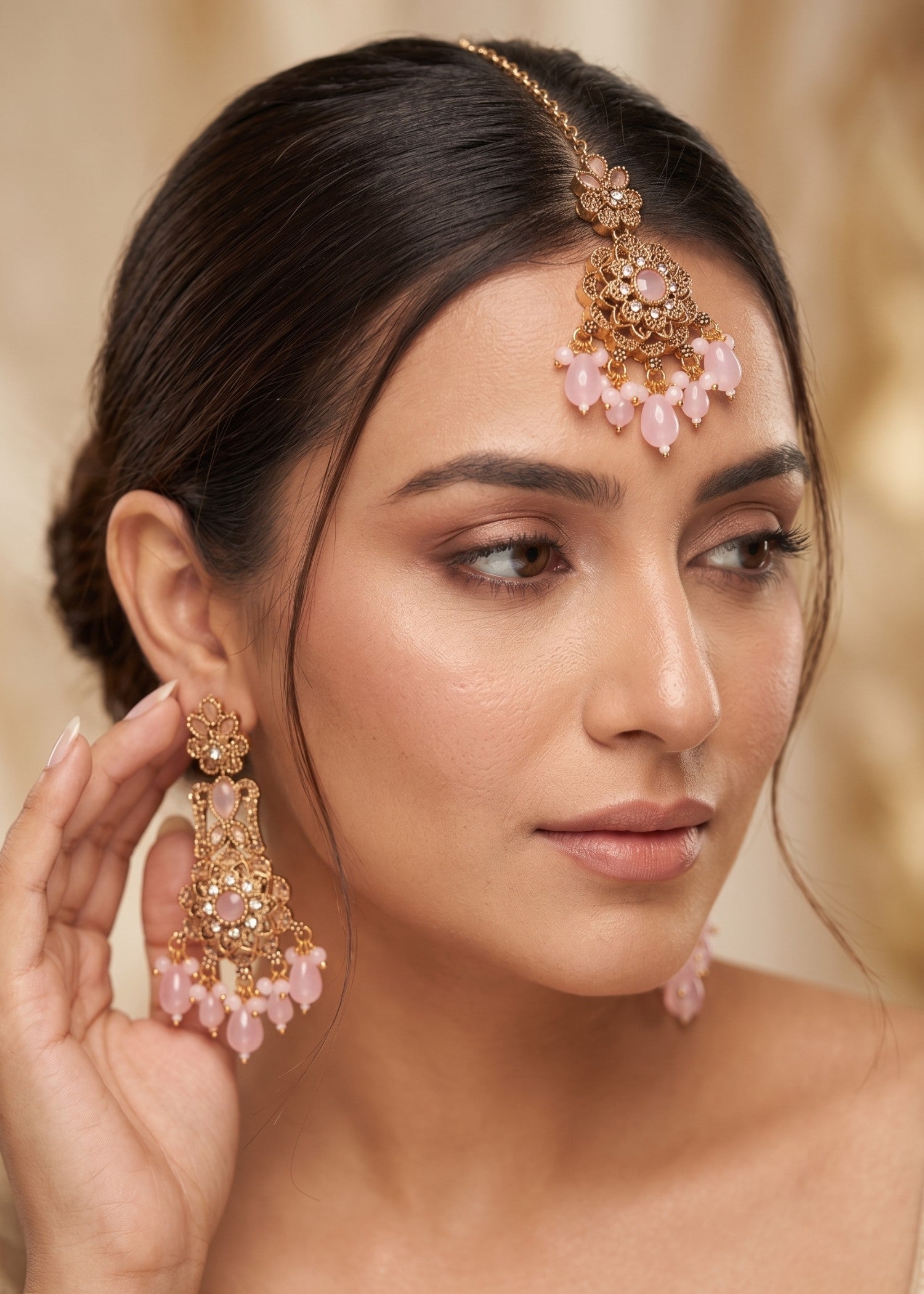 Sophia Earrings Tikka | ZAROSH JEWEL