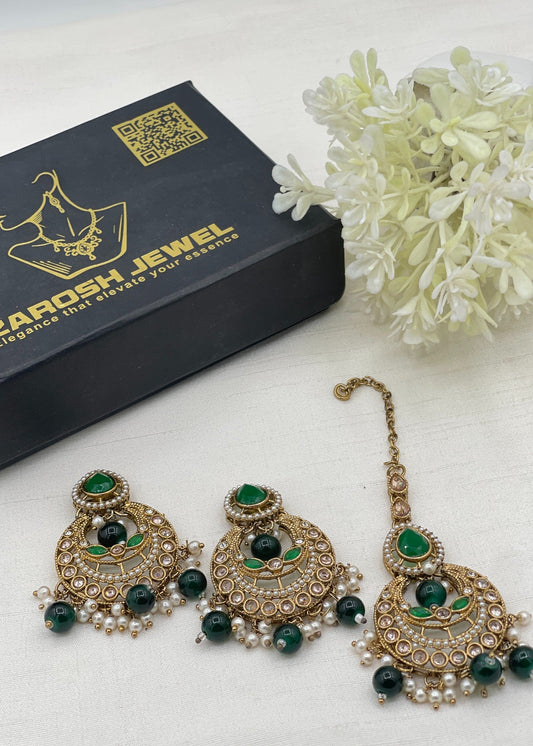 Inshirah Heritage Earring Tikka