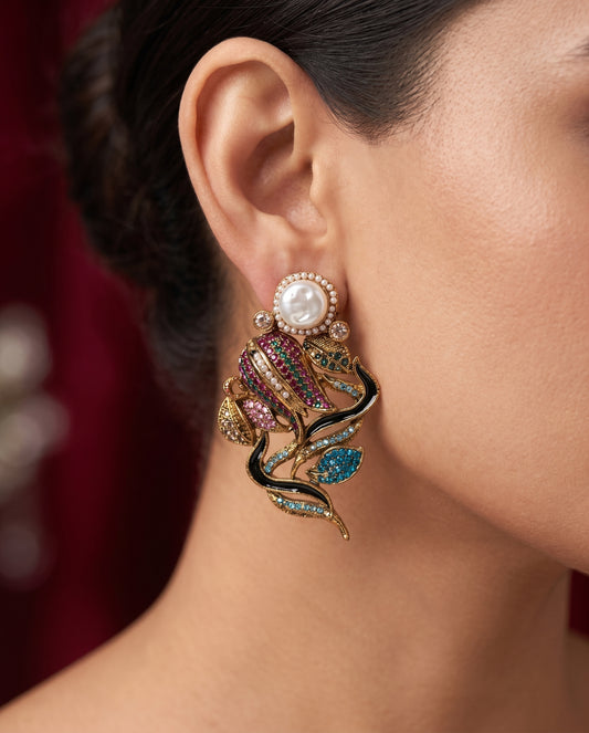 Malala Stunning Earring - Multi