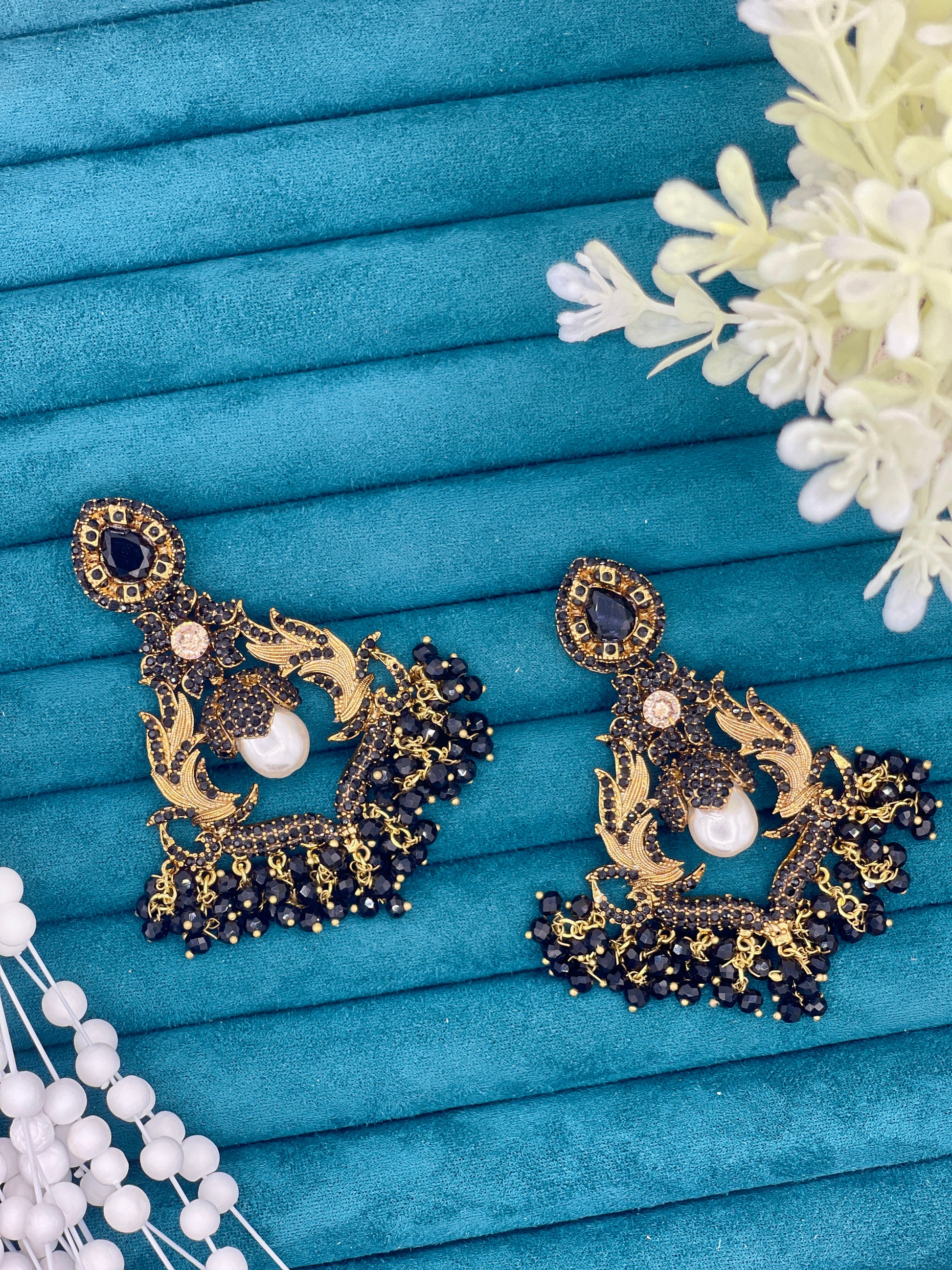 Mehrunisa Chandbali Earrings