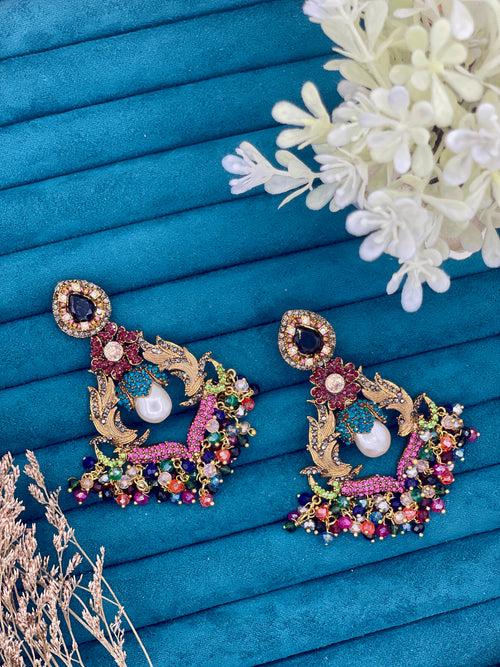 Mehrunisa Chandbali Earrings