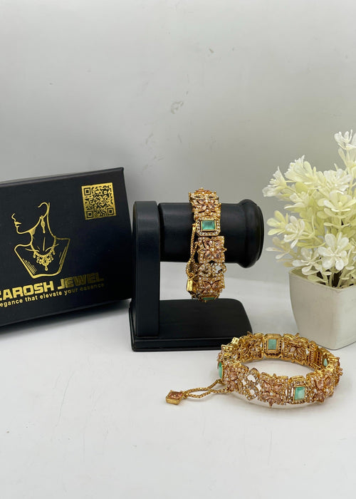 Shop the Aabis Openable Bangle Set from Zarosh Jewel