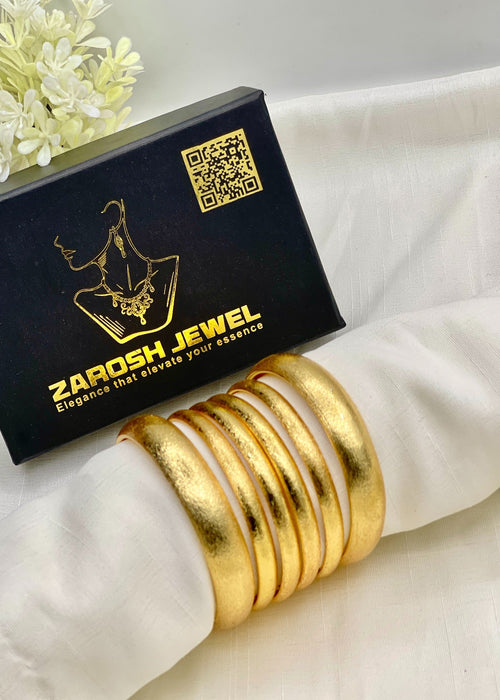 Aakifa Bangle Set by Zarosh Jewel