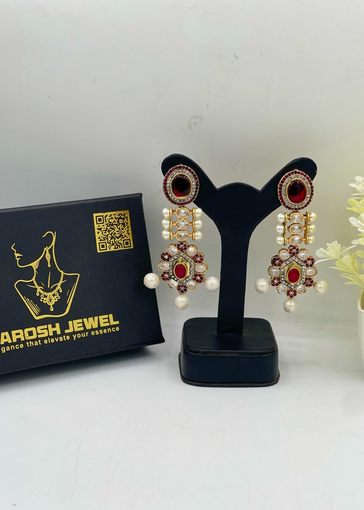Shop the Aalia Heritage Earrings from Zarosh Jewel