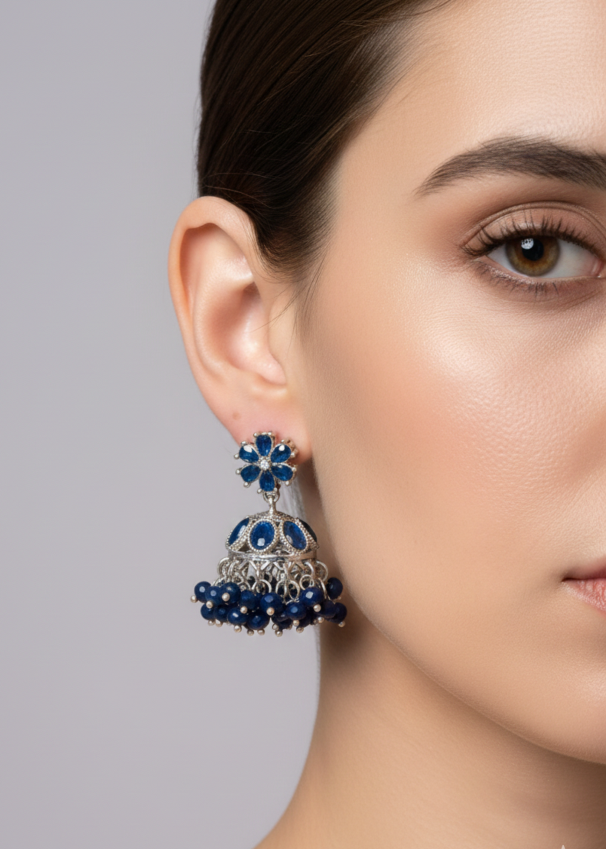 Shop the Aarzoo Pearl Mini Jhumka from Zarosh Jewel