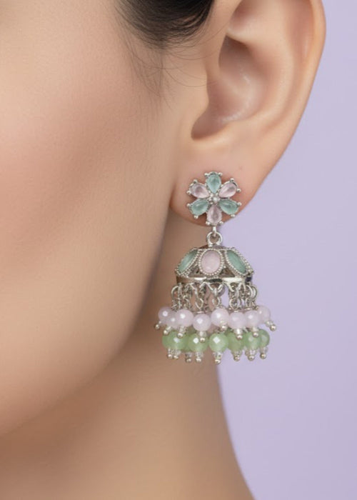 Shop the Aarzoo Pearl Mini Jhumka from Zarosh Jewel