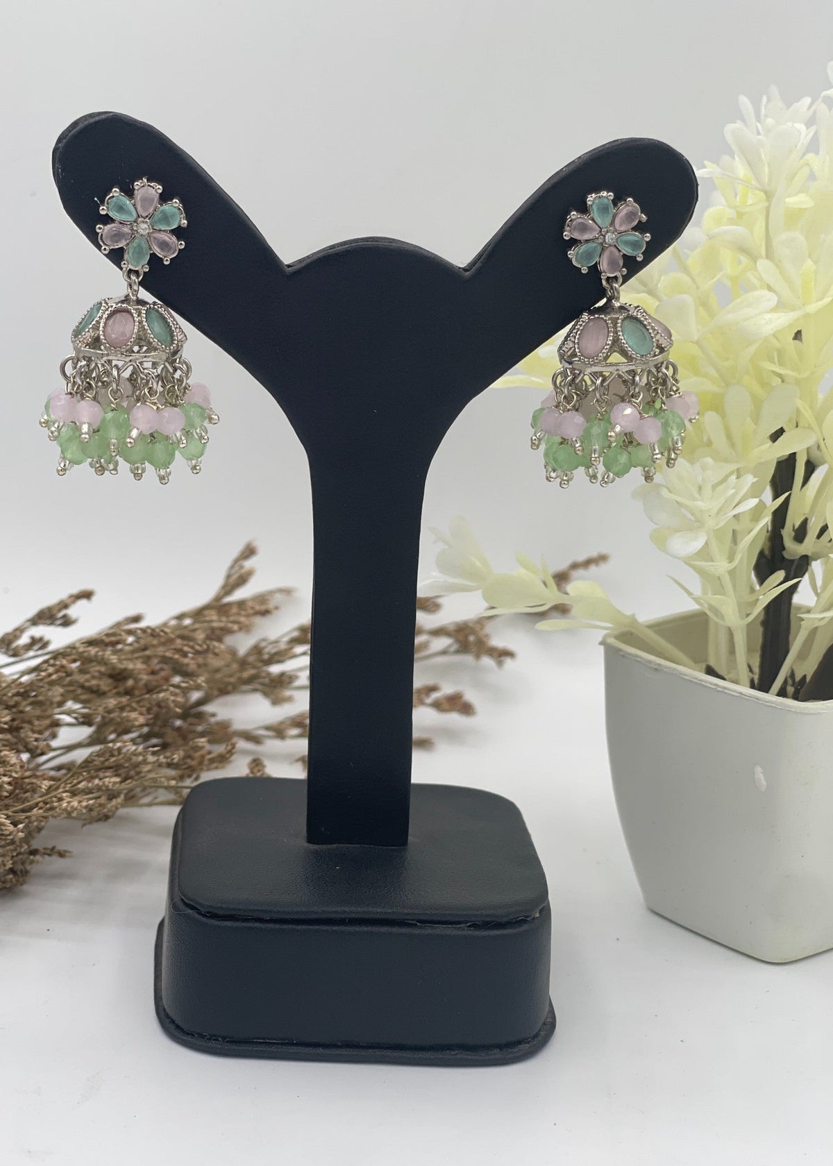 Shop the Aarzoo Pearl Mini Jhumka from Zarosh Jewel