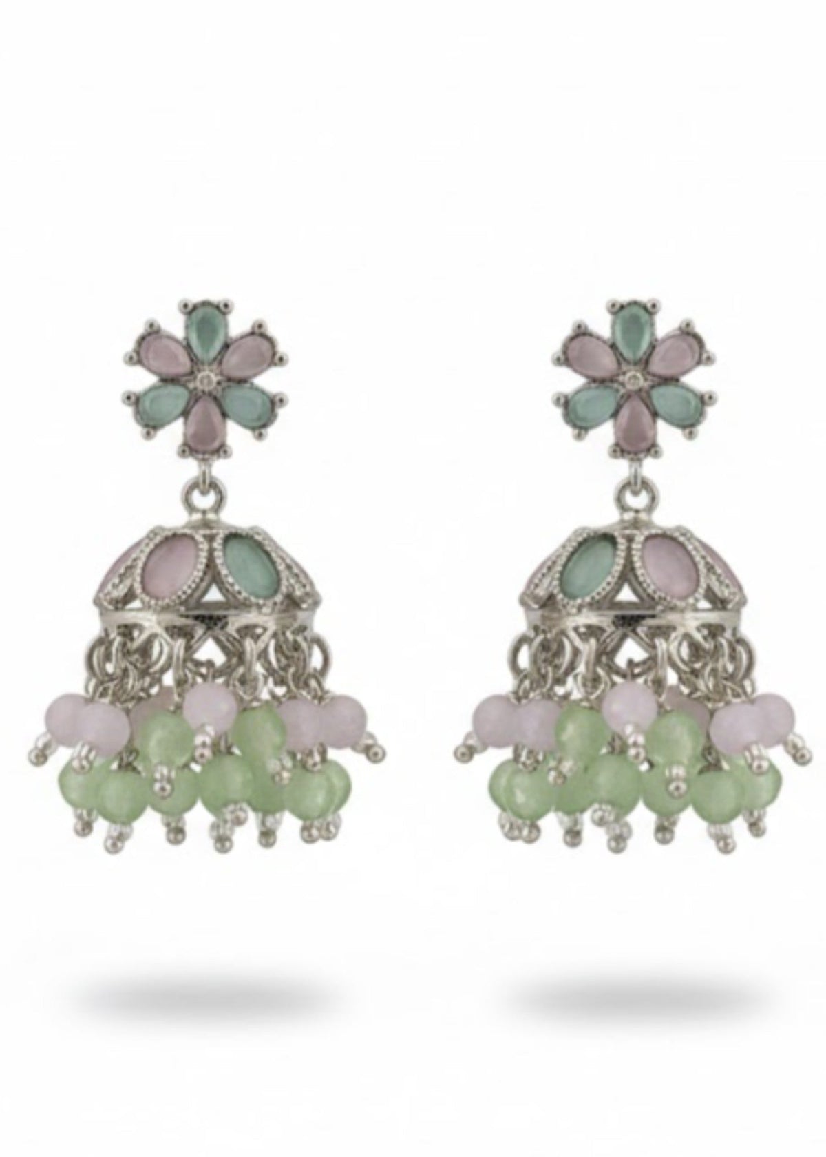 Shop the Aarzoo Pearl Mini Jhumka from Zarosh Jewel