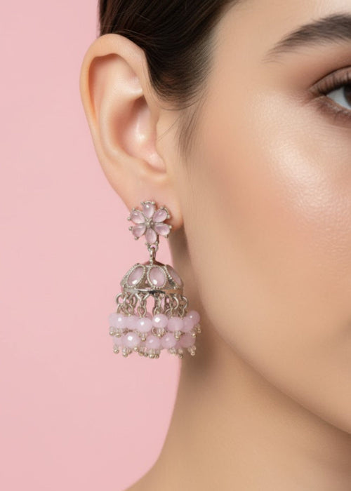 Shop the Aarzoo Pearl Mini Jhumka from Zarosh Jewel