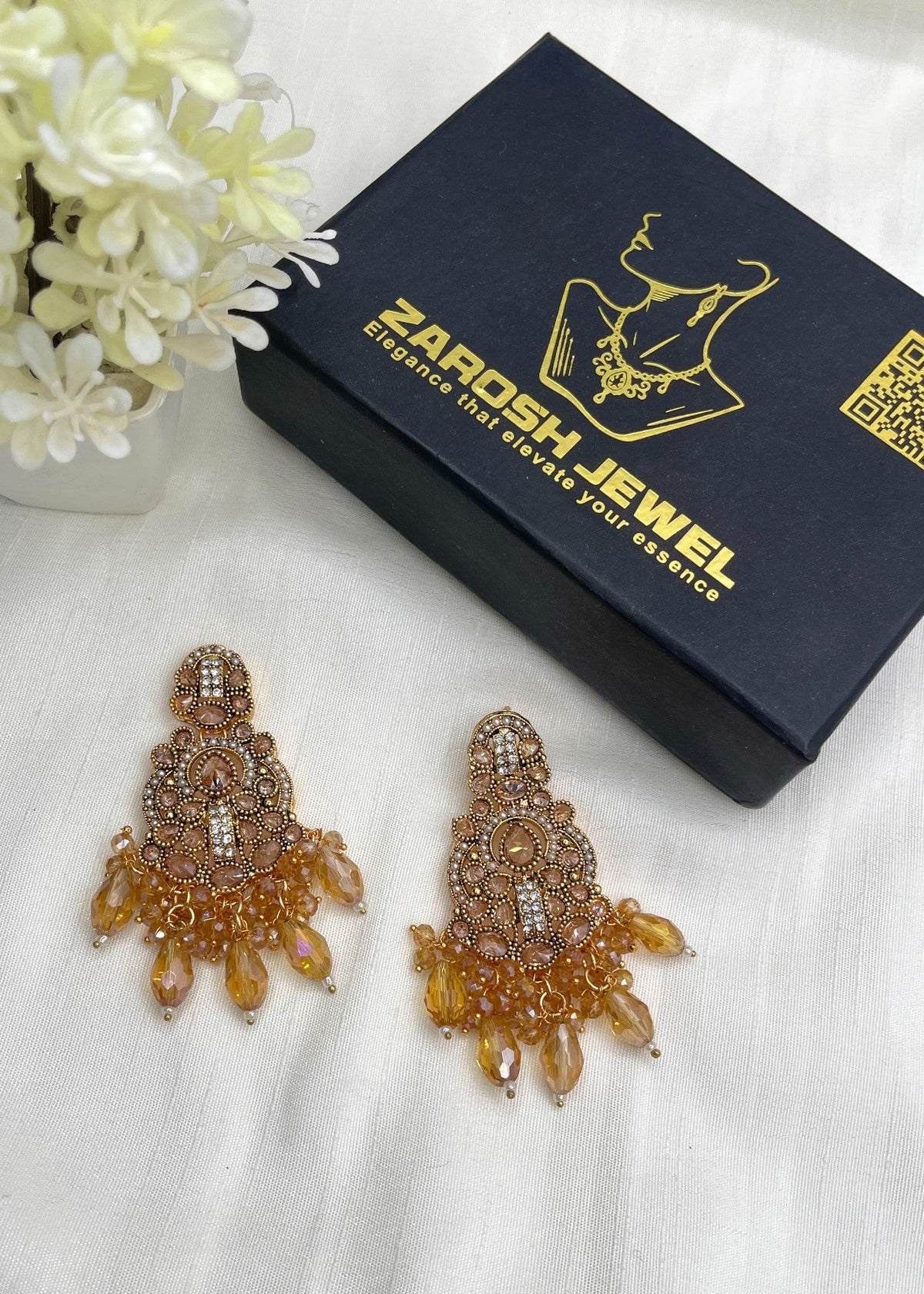 Shop the Aatika Earrings from Zarosh Jewel